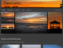 Tablet Screenshot of dajaysgraphics.com